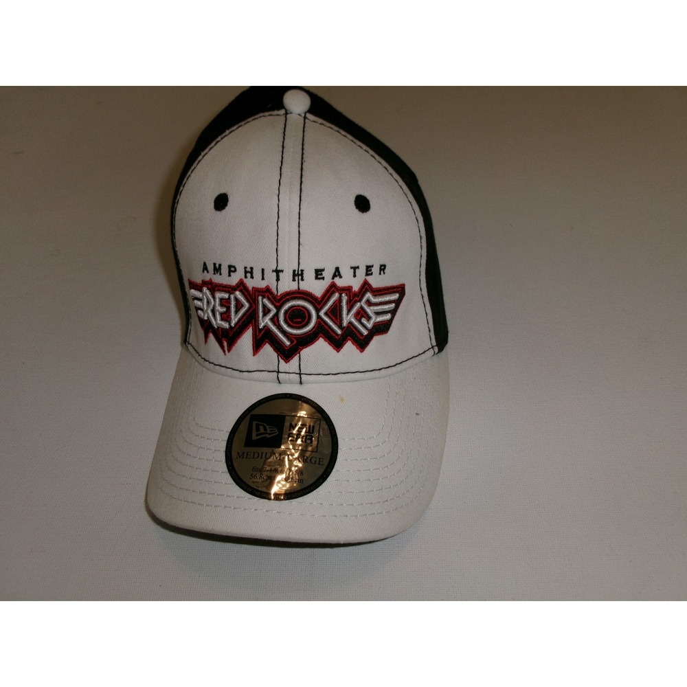 RED ROCKS NEW ERA 90s BEACH HAT CAP VINTAGE DEADSTOCK U5